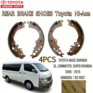 4PCS BRAKE SHOES TOYOTA HIACE Commuter 2015-2025 (REAR) 04495-26240