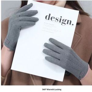 SERENEGLOW Winter Warm Touchscreen Gloves for Outdoor Riding and Cold Weather Protection