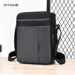 OTOHE Mens Bag Fashion Single-shoulder Bag Multi-pocket Mens Messenger Bag Casual Handbag Mens Bag Backpack Portable Crossbody Bag Small Bag Business Briefcase