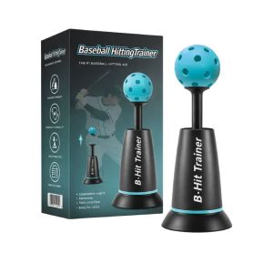 DOOUR 1/3 Balls Included Baseball Hitting Trainer Hands-Free Portable Sports Tee Popper Professional Auto Pop Up Auto Pop Up Trainer Solo Practice