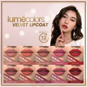 Lipstik Lumecolors Velvet Lipcoat 10 Warna