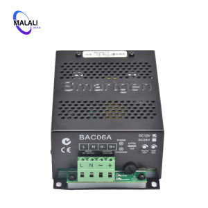 Smartgen BAC06A Automatic Intelligent Battery Charger 12V 24V 6A 3A For Diesel Generator Lead Acid Starting Battery Two-Stage Charging LED Switch Power Float Stock In Manila