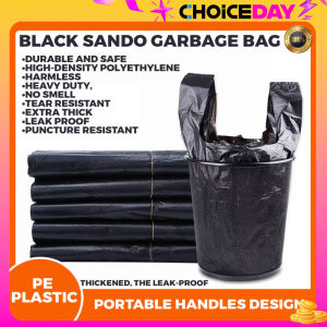 2* 50pcs 32*52cm high quality Disposable Garbage Bag Convenient Black Thick Grabage Bag