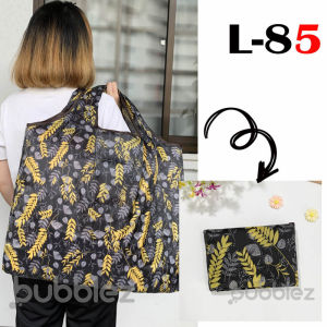 FOLDABLE RECYCLE BAG (LARGE SIZE) [50-99] / ECO / REUSABLE / SHOPPING / GROCERY / TOTE / WATERPROOF [SG SELLER]
