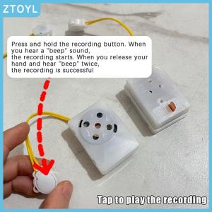 ZTOYL Voice Box For Stuffed Animal Recordable Sound Module Plush Toy Voice Message Recorder Device Recording Device With Clear Voice