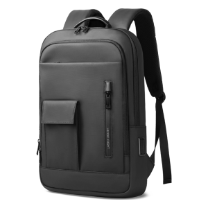 HK Slim Business Backpack Men Waterproof 15.6 inch Laptop Backpack with USB Port Lightweight Work School Bag for College Office Daily Travel Backpack