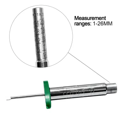 [MADE IN UK] PCL TDG16C05 TYRE TREAD DEPTH GAUGE 1-26MM