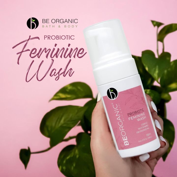 Be Organic Probiotic Feminine Wash Gentle Whitening OdorControl 50ml