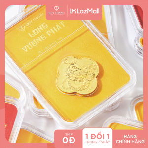 Quà Tặng Long Vượng Phát LNRAN Vàng 24k Huy Thanh Jewelry (Kèm Túi Gấm)