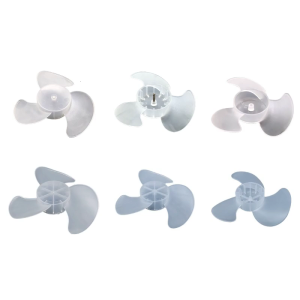 3 Leaves Plastic Fan Blade Universal Household Desktop Fan Table Fanner Replacement Part