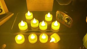 20PC LED Candle Battery Powered Smoke-free Safety Mini Candle Lamp Wedding Birthday Wishing & Blessing Party Home Decor