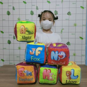 (MIỄN SHIP) GẤU BÔNG LẬP PHƯƠNG HÌNH ẢNH ĐỘNG VẬT