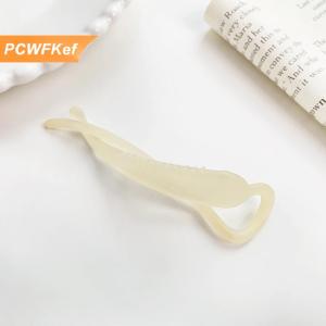 【PCWFKef】 Tối Giản Xoắn Chuối Clip Đơn Giản Barrettes Ponytail Chủ Thanh Lịch Kẹp Tóc Cho Phụ Nữ Cô Gái Thời Trang Phụ Kiện Tóc Quà Tặng