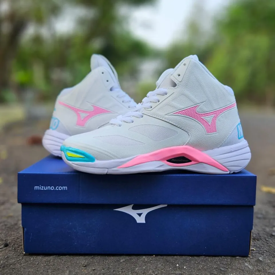 SEPATU CEWEK MIZUNO MOMENTUM 2 MID TERBARU SEPATU VOLLY MIZUNO MOMENTUM2 THUNDER BLADE THUNDERBLADE WLZ SNEAKERS COD WANITA TERBARU MID Lazada Indonesia