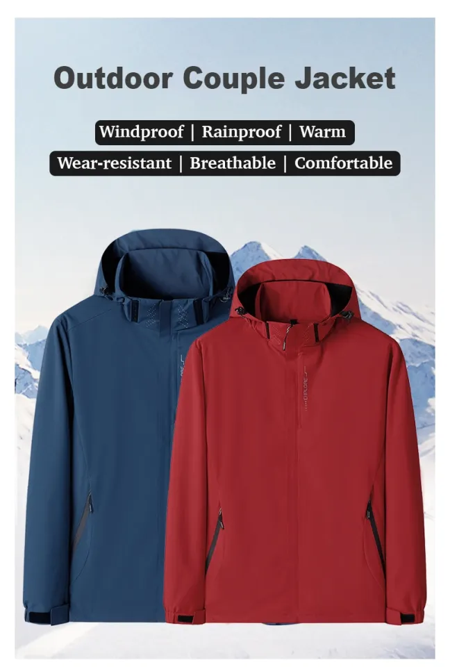 Mammut Solid Color Outdoor Jackets for Men and Women Spring and