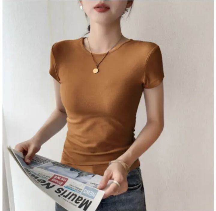 Buy%201%20Get%202%20Free%20(Total%203%20pcs)%20Korean%20Sexy%20Double%20Lined%20Women's%20Tops%20Basic%20Casual%20double%20lining%20-%20Image%208