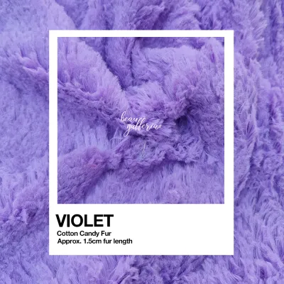 Cotton Candy Faux Fur Fabric