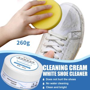 1/3pcs White Shoes Cleaner Shoe Care Stain Remover Deep Cleans and Reconditions 260g