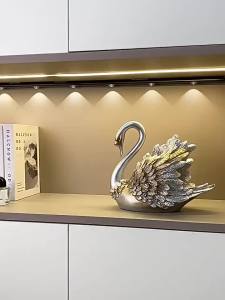 Sacesr Elegant Swan Figurine For Home Decor Adds Luxury To Living Room And Bedroom Ideal For Wedding Gifts And Housewarming Presents 9N5Q1