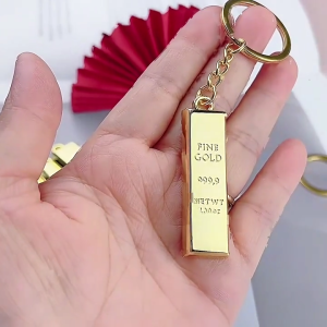 Tinh Tế Vàng Mặt Dây Chuyền Dây chuyền mặt dây chuyền móc khóa túi Key Trang Trí Hợp Kim Kết Cấu Thích Hợp Cho Hẹn Hò Và Xã Hội Sự Kiện