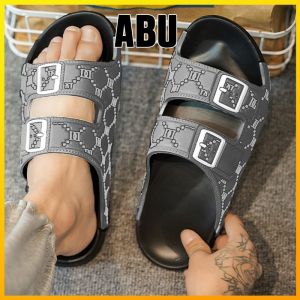 Sandal Pria Slop Casual Keren Terbaru Dewasa Cowok Premium Sendal Karet Pria Tali Slip On Empuk Kekinian Rumah EVA