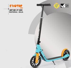 Scooter Urban EXOTIC ROLL Rem Tangan Suspensi Skuter Anak Dewasa Otoped Sekuter