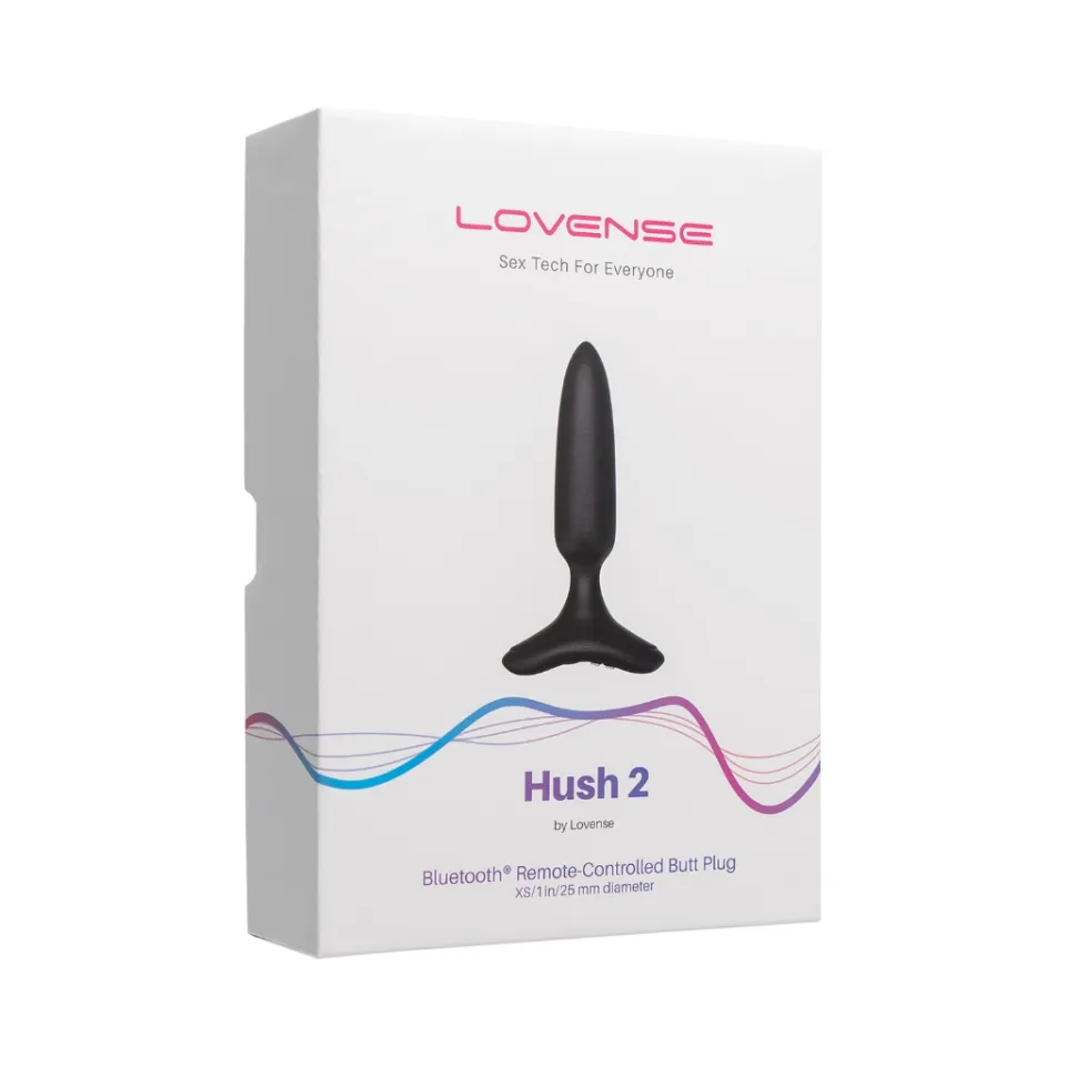 LOVENSE Hush 2 Bluetooth APP Remote-Controlled Wearable Butt Plug Long  Distance Control Back Door Pleasure Adult Sex Toy Men Back Door Male Couple  Wireless Bluetooth Control Apps | Lazada