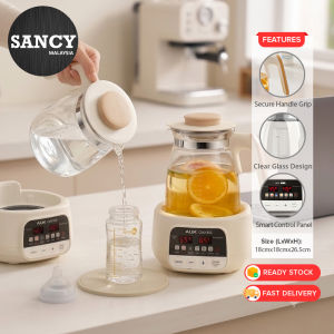 SANCY Thermostatic Kettle Electric Kettle 1.3L Stainless Steel Inner Tank Constant Temperature Control Household Baby Milk Brewing Machine Cerek Termostatik Elektrik - Fulfilled by SANCY