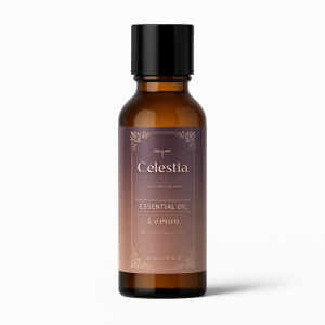 Celestia Aroma - 100% Pure Lemon Essential Oil 30ml | Refreshing & Uplifting | Natural Plant Extract
