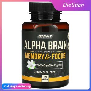 Vitamins for Memory and Brain Booster Focus Memory Clarity Food Supplement Brain Vitamins for Adults and Teenager