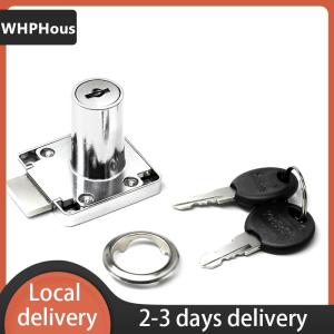 [COD] WHPHous Ship within 24 hours Drawer Locks with 2 Keys Cabinet Lock Rolled Steel Furniture Hardware Cam Locks