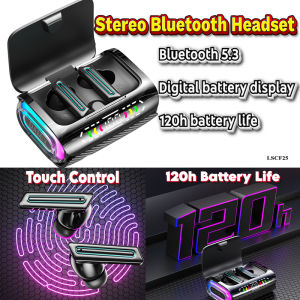 TWS Bluetooth 5.3 Earphones Gaming Wireless Headphones 8D Stereo Music Sports Waterproof Earbuds Headsets With Microphone