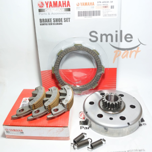 PAKET LONCENG 18T MANGKOK GANDA PLAT KOPLING JUPITER Z LAMA BURHAN VEGA LAMA CRYPTON VEGA R NEW 5TP