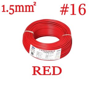 #12 #14 #16 Electrical Wire Flexible Stranded Rubber Cable Silicone Light Strip Connect Extension Cords