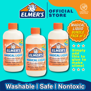 Elmers Magical Liquid Bundle of 3 x 8.75oz - Kids Non Toxic Toys and Filled with Fun Elmer Elmers(OLD)