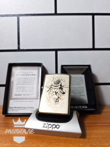Zippo Shogun Samurai Special Edition Original With Seal Orangeee