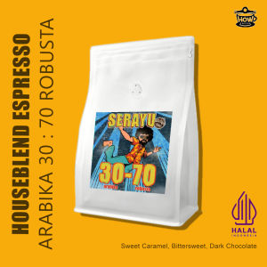 Kopi House blend 1kg / Houseblend Espresso Serayu - Arabika Robusta 30:70 1kg