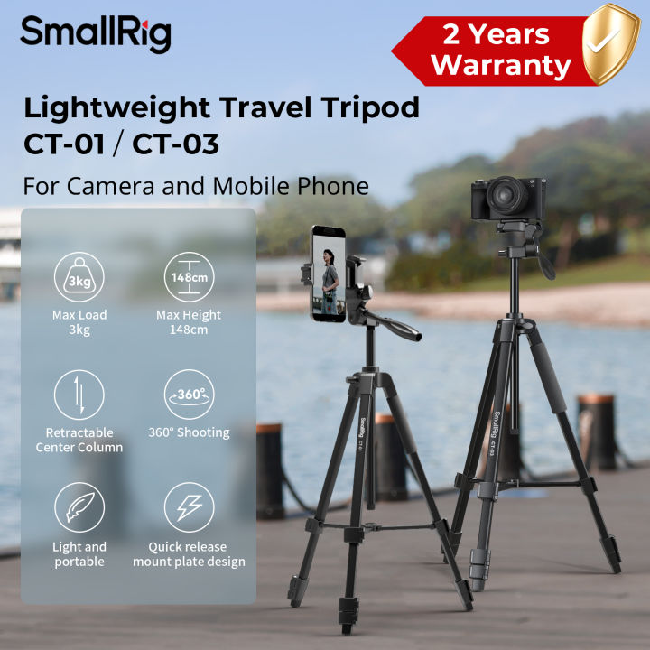 SmallRig Camera Tripods Lightweight Tripod Tripad Phone Stand for