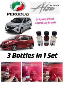Perodua Alza Paint Repair Kit Original Colour Touch Up Paint Combo Set (10ml or 20ml)