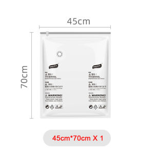 konco Vacuum Storage Bags Package Space Saver Vacuum Seal Bags Foldable Vacuum Storage Bag for ClothesComfortersBlanket No Need Pump