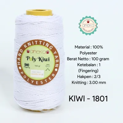 ANEKA - Katalog - Benang Rajut Poli / Poly Kiwi Yarn - PREMIUM