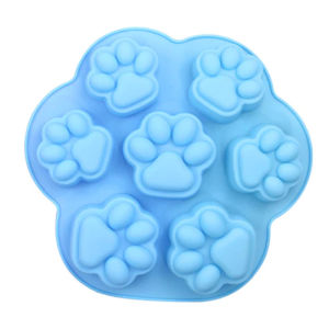 Cetakan ES Kue Silikon Cetakan Sabun Buatan Tangan Cetakan Cakar Kucing Cetakan Jeli Cokelat