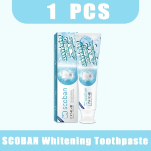 Buy1 Take2 Scoban Whitening Toothpaste Japan Hyaluronic Acid Dual-Effect teeth Whitening Toothpaste