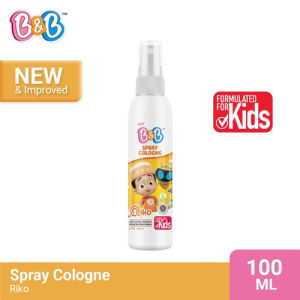 Paket Mandi Anak B&B Kids Riko Serries Sabun Mandi/Spray Cologne/Pasta Gigi+Sikat/Odol Riko