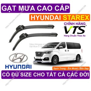 Gạt Mưa Êm Mượt Kính Lái Hyundai Starex Cặp Gạt Mưa Kính Lái Hyundai Starex. Có Đủ Size Cho Các Đời X.e Hyundai Starex