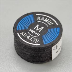 หัวคิว Kamui Cam ขนาด 14 มม. หัวคิวใหญ่ หัวคิวจีน สีดำ สำหรับลูก 8 และ 9 อุปกรณ์โต๊ะ