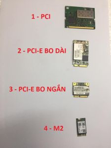 Card WIFI Máy Laptop chuẩn Mini PCI-E Bo Ngắn