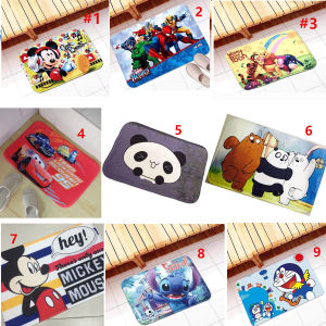 [anghome] cartoon design doormat Anti slip mat Microfiber doormat MAKAPAL