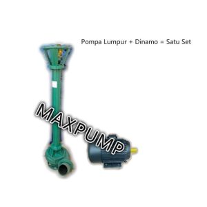 MAXPUMP NL100-16 Satu Pasang Pompa Lumpur Dan Dinamo 15kw Submersible Pump 3Phase 4inch 15000Watt