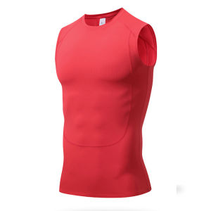 Adult Men Women Running Outdoor Shirts Tight Gym Tank Top Fitness Sleeveless T-shirts Sport Exercise Basketball Vest Clothes 001